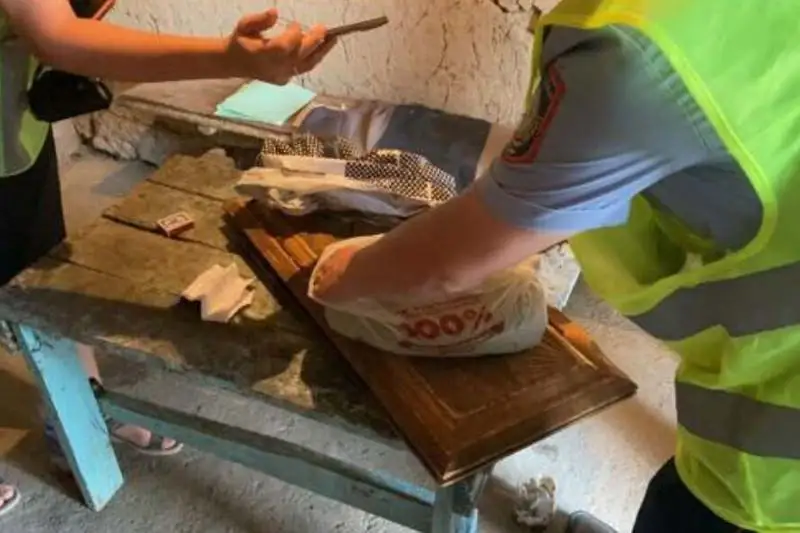 Один килограмм марихуаны изъяли у жителя Туркестанской области