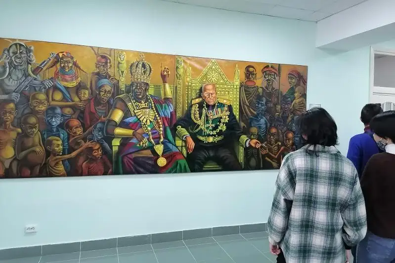 Известный казахстанский художник, проживающий в Германии, привез выставку в Кокшетау