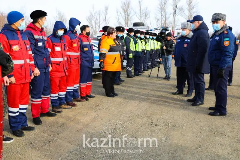 В Нур-Султане проходят двухдневные командно-штабные учения «Зима-2021»