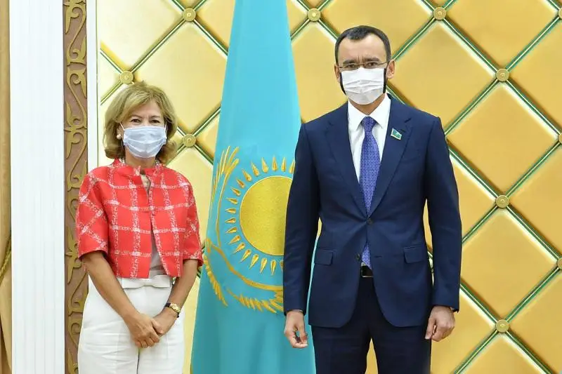 Председатель Сената встретился с Представителем ОБСЕ по свободе СМИ