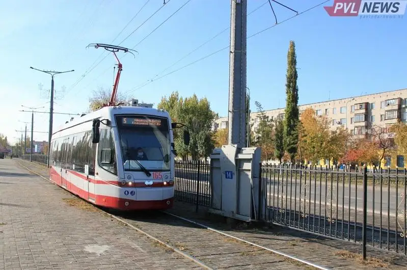 Трамвай загорелся на ходу в Павлодаре