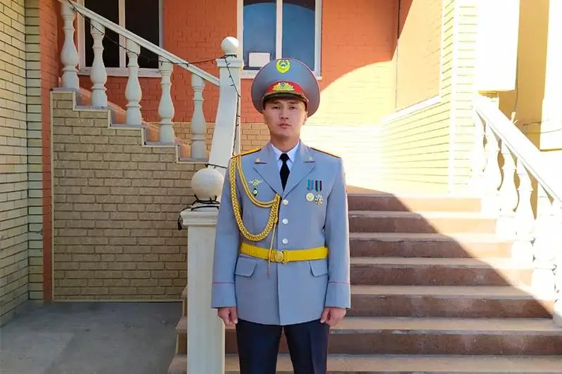 Детская мечта о службе в органах внутренних дел сбылась – сержант Берик Умурзаков