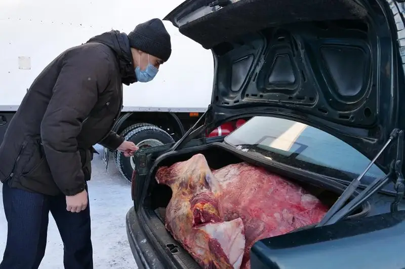 Туши утонувших лошадей пытались продать на рынке Петропавловска