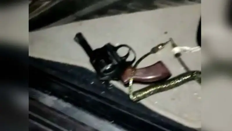 С револьвером в авто разъезжал житель Талгара