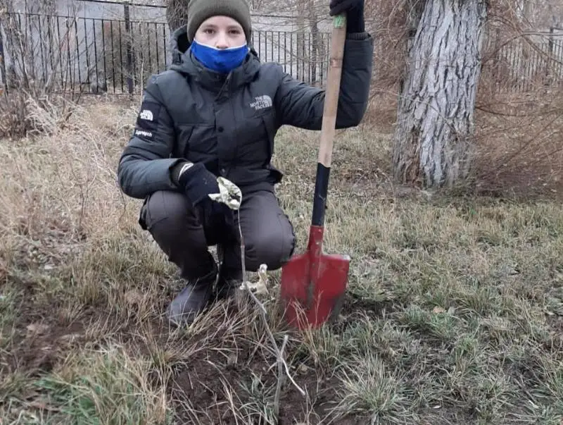 Temirtaýlyq oqýshy bıyl kúzde 70-ten astam tal ekti