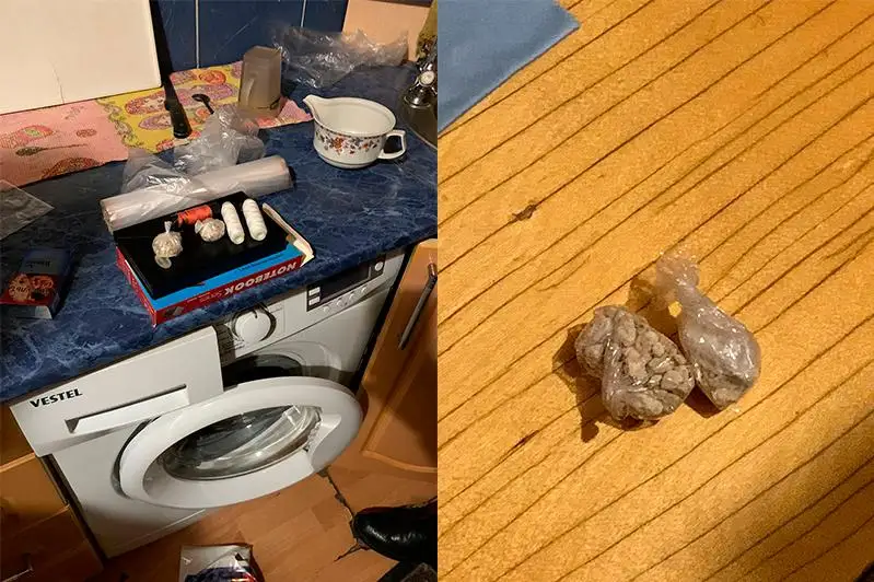 Героин в крупном размере изъяли у 54-летнего костанайца