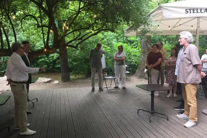 Фотовыставку к 30-летию Независимости РК и Дню столицы открыли в Вильнюсе