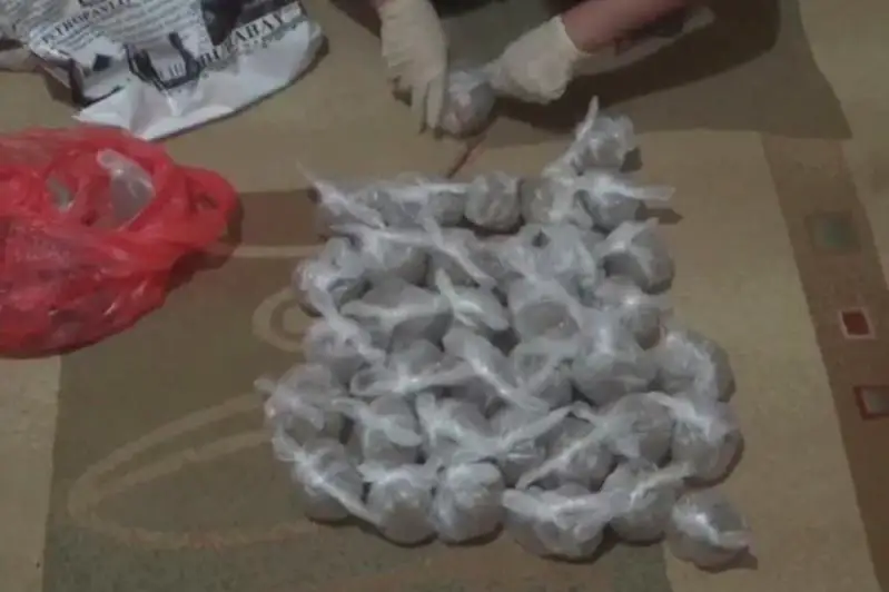 Polıtsııa aqtóbeliktiń kóligi men úıinen 7 kelige jýyq marıhýana tárkiledi