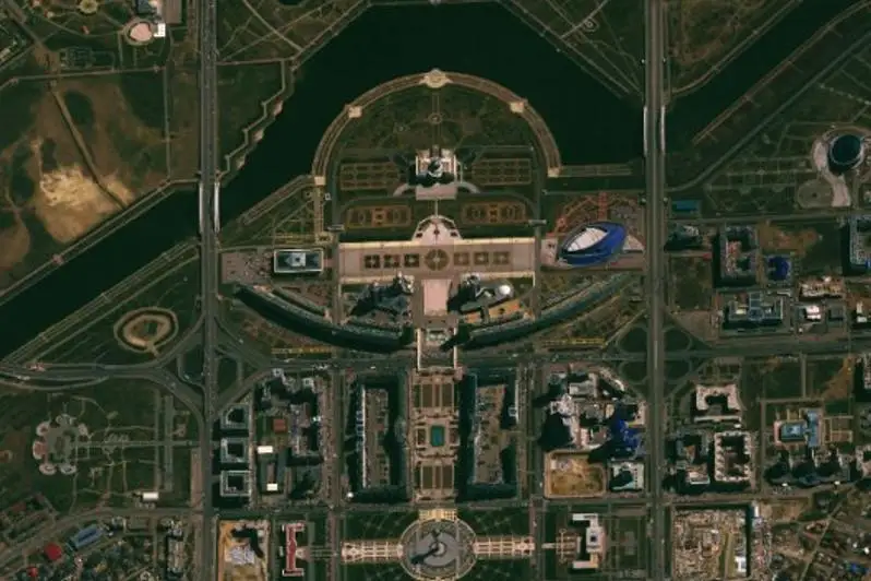 Первый снимок из космоса казахстанского спутника ДЗЗ был посвящен столице