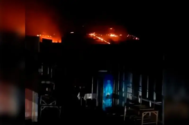 Пожарные Алматы предотвратили взрыв на территории рынка «Барлык»