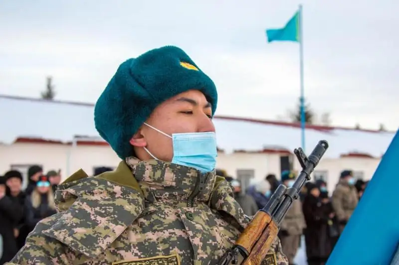 Молодое пополнение сил воздушной обороны приняло присягу