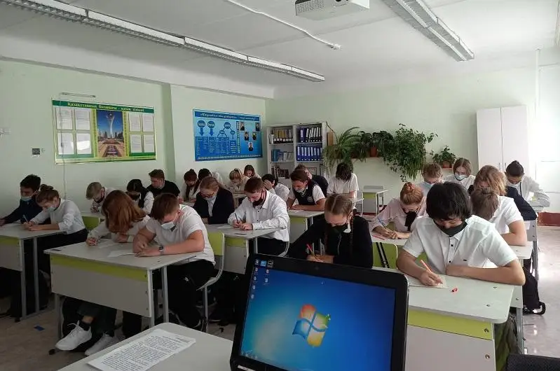 2070 павлодарских школьников стали участниками всеобщего диктанта