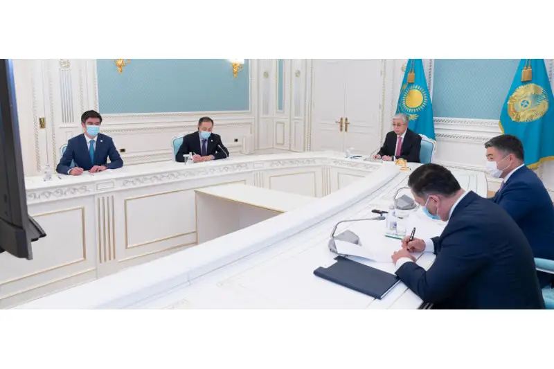 Президент РК обсудил регистрацию QazVac с гендиректором ВОЗ