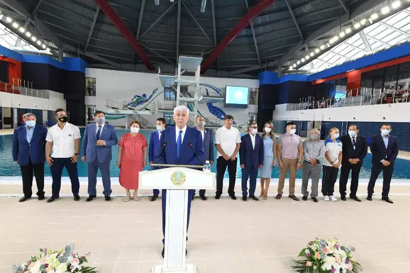 Олимпийский бассейн открыли в Алматинской области в День столицы