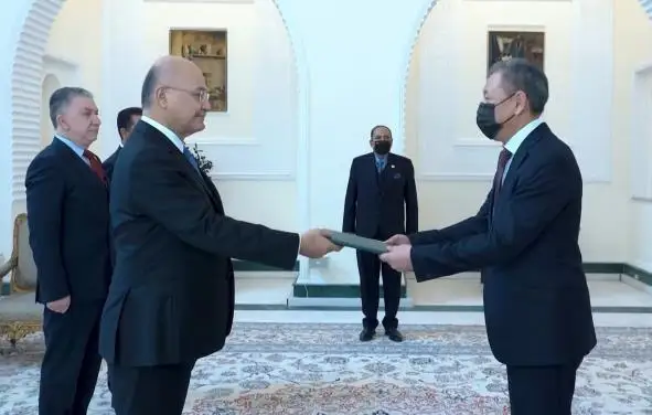 В Багдаде состоялась церемония вручения верительных грамот посла Казахстана