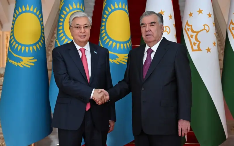 Касым-Жомарт Токаев провел переговоры с Президентом Таджикистана