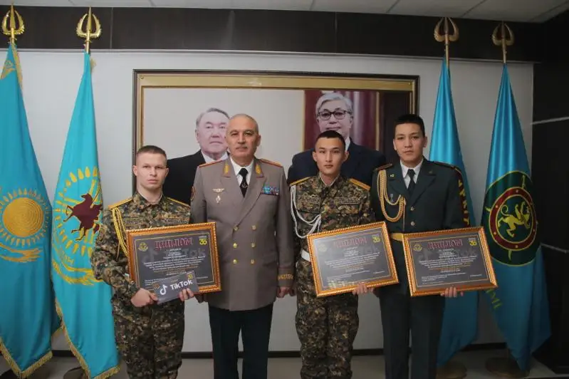 Лучших «тиктокеров» определили в Национальной гвардии РК