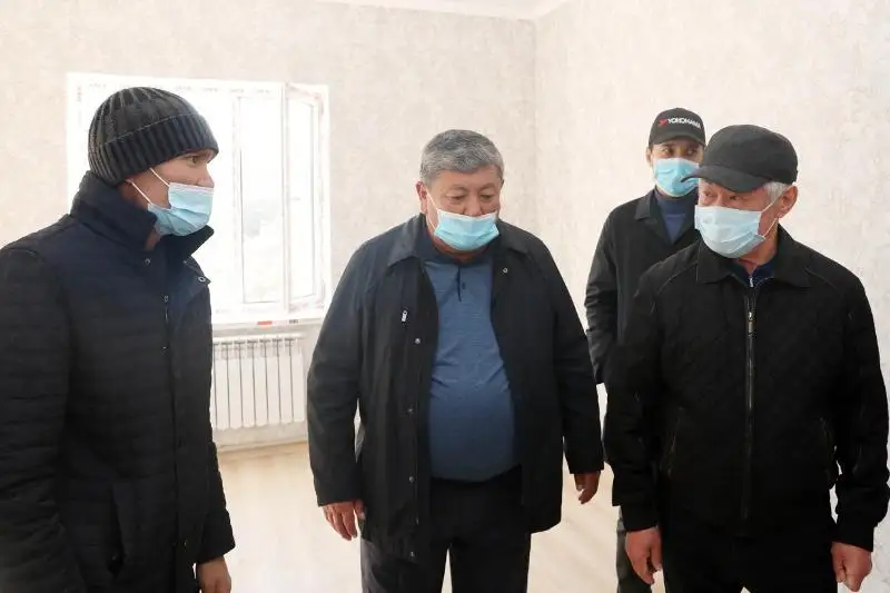 Воду и газ проводят жителям пострадавших от взрывов домов в Байзакском районе Жамбылской области