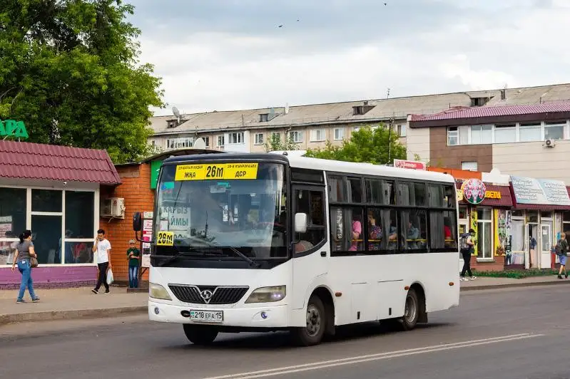В Петропавловске маршрутки изменили схему движения