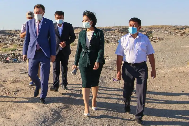 Сенатор Акмарал Альназарова посетила Кызылординскую область