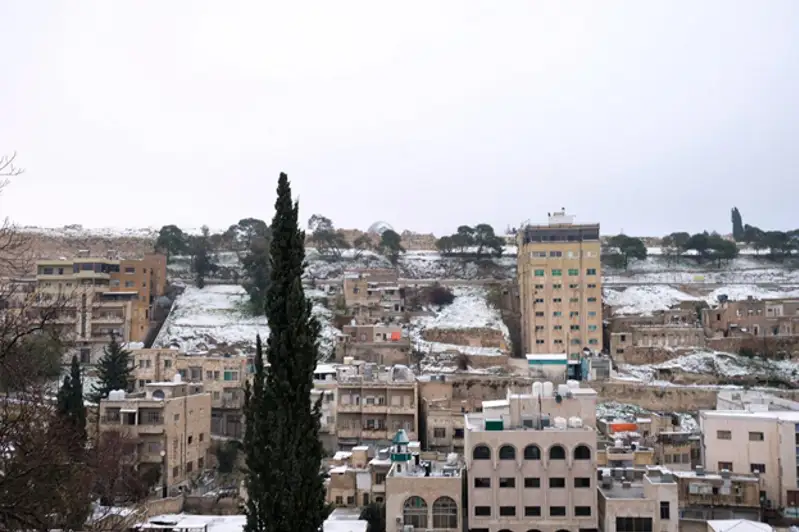 Иорданию и страны региона накрыл снежный циклон