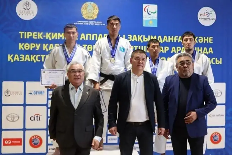 Акмолинский парадзюдоист завоевал «серебро» на Спартакиаде РК