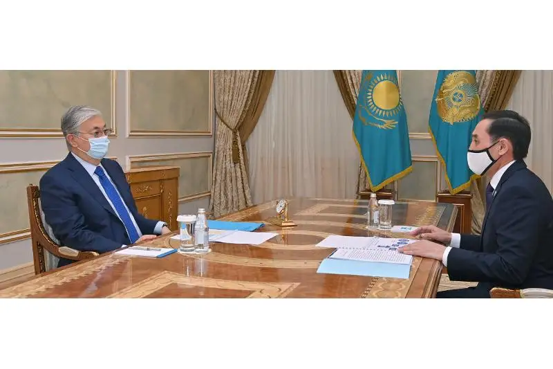 Президент принял зампредседателя Ассамблеи народа Казахстана