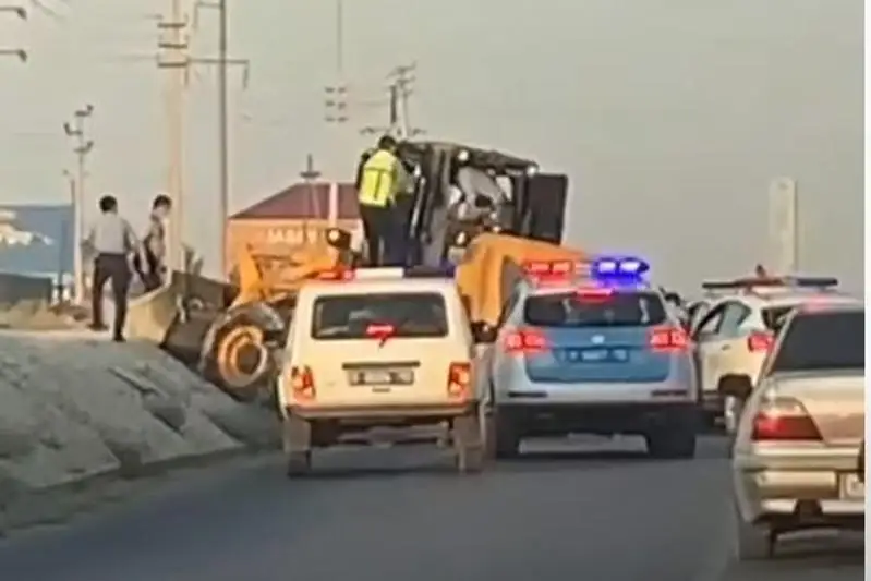 Нетрезвого водителя грузоподъемника арестовали на 15 суток в Туркестане