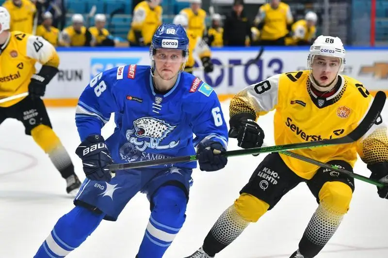 «Барыс» сыграет с «Северсталью» в Череповце