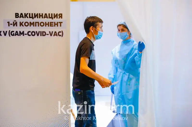 Свыше 55% жителей ВКО от общего плана получили первый компонент вакцины от КВИ