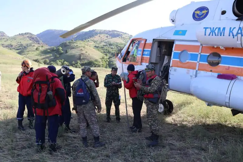 Поиски пропавших в горах Туркестанской области продолжаются - РОСО