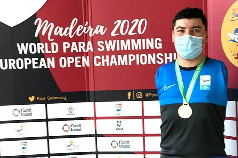 Казахстанец стал чемпионом Европы по пара плаванию