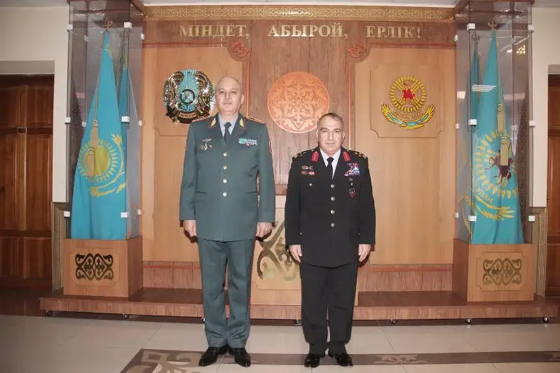 Замминистра МВД РК встретился с делегацией Жандармерии Турецкой Республики