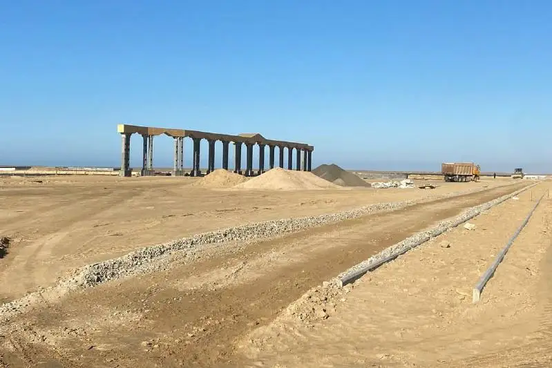 Парк Первого Президента строится в Актау