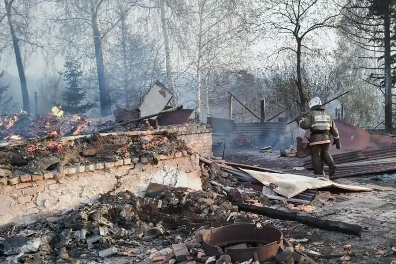 ШҚО-дағы өрт: 283 гектар аумақ отқа оранған