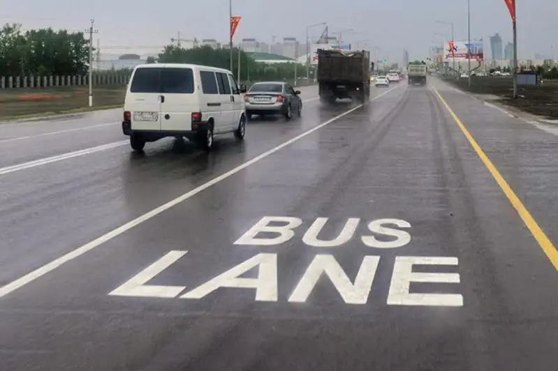 Bus Lane заработает на проспекте Туран в Нур-Султане