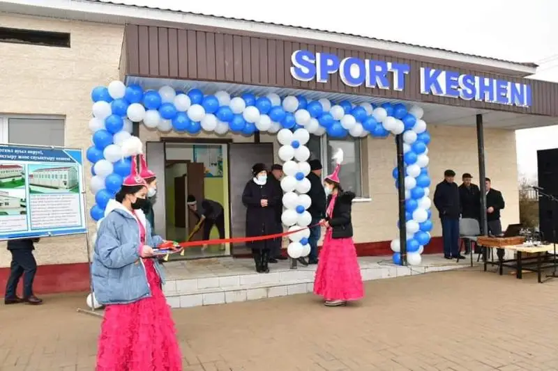 «Aýyl – el besigi»: Ordabasyda jańa sport kesheni ashyldy