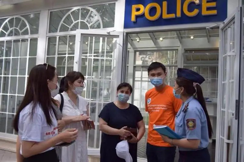 Акция «Нет насилию в семье!» продолжается в Шымкенте