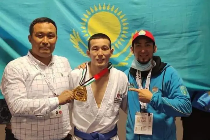 Атыраулық спортшы джиу-джитсудан әлем чемпионы атанды