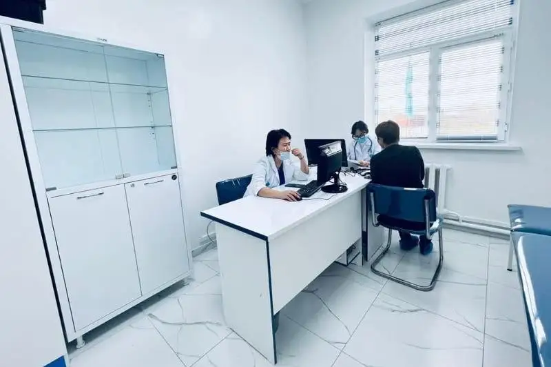 Два медучреждения открыли после капремонта в Алматинской области