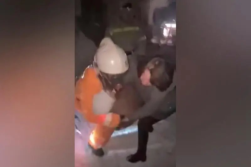 90-летнюю бабушку спасли при пожаре в Актюбинской области-видео