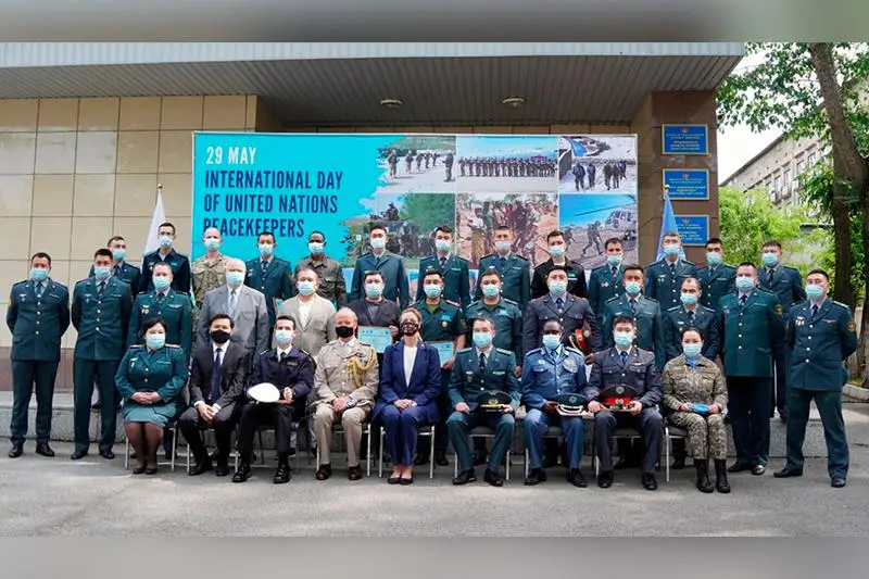 Выпуск штабных офицеров ООН состоялся в Алматы