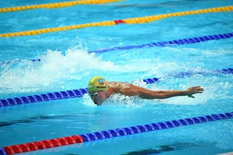 Адильбек Мусин стал пятым на этапе Кубка мира по плаванию в Казани