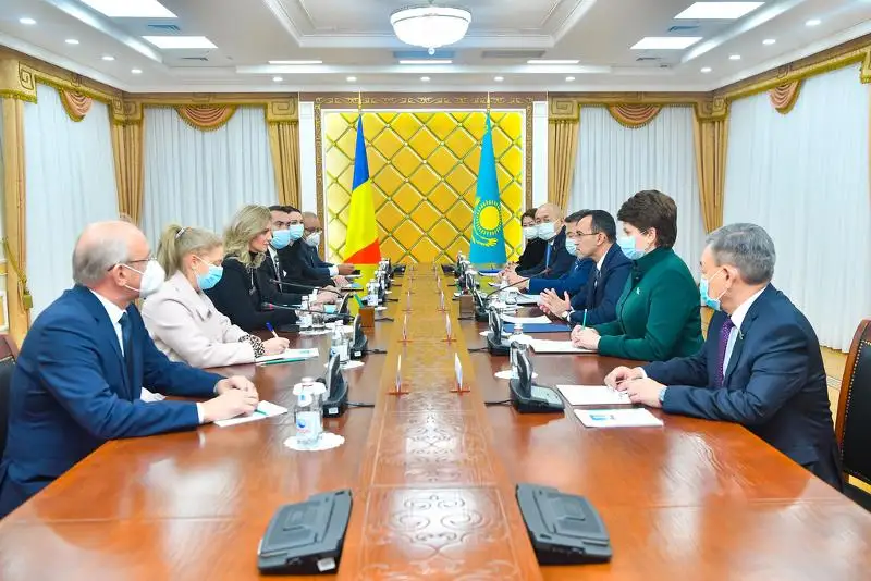 Спикер Сената встретился с парламентариями Румынии