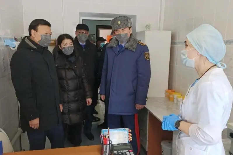 Алексей Цой посетил колонию в Карагандинской области