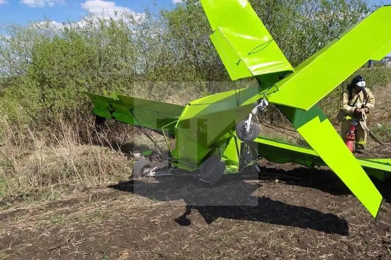 Легкомоторный самолет рухнул в Татарстане: два человека погибли