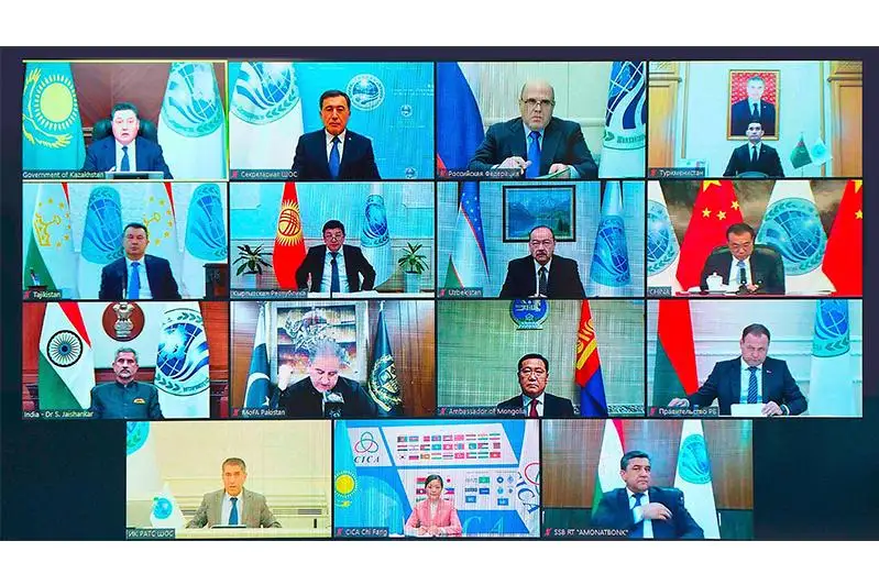 Премьер-Министр РК А. Мамин провел 20-ое заседание Совета глав правительств государств-членов ШОС