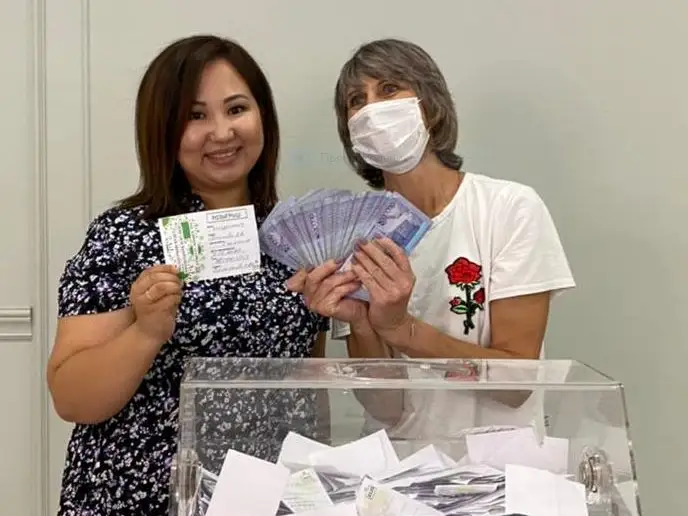 1,5 млн тенге разыграли среди вакцинированных от коронавируса в Павлодаре