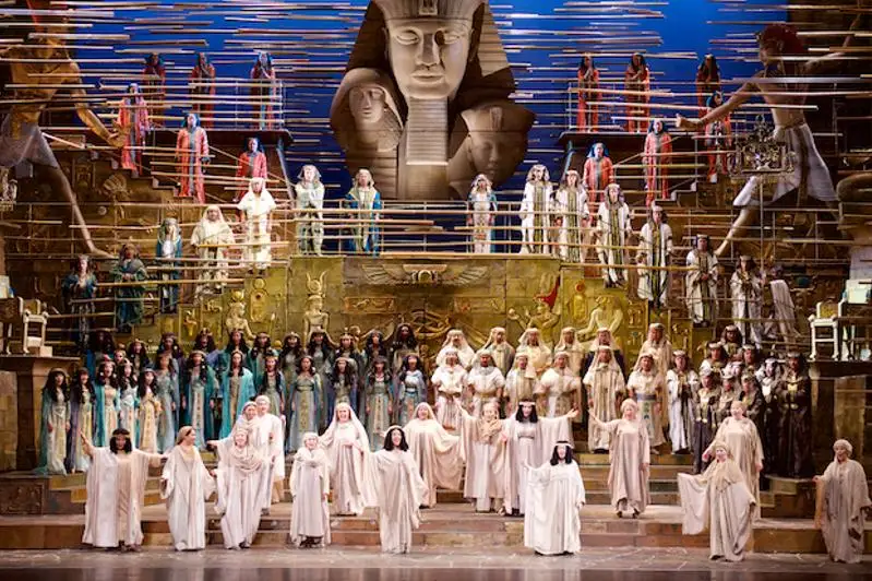 Тридцатитонную «Аиду» увидит столичная публика