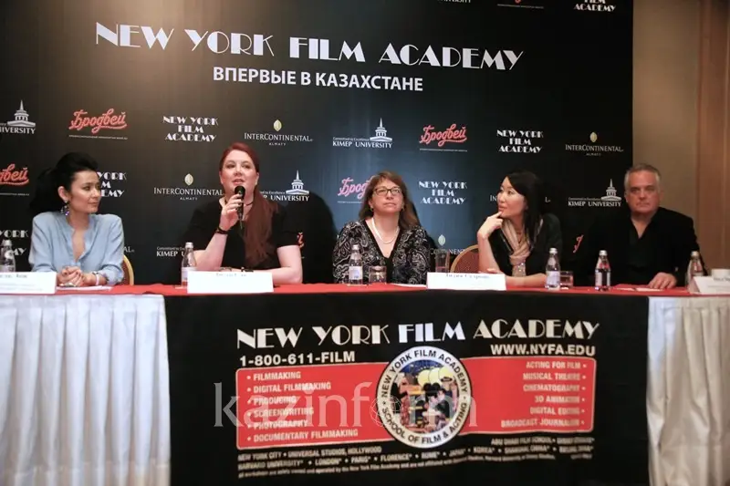 Нью-Йорк кино академиясының тәлімгерлері Алматыда шеберлік сыныбын өткізеді